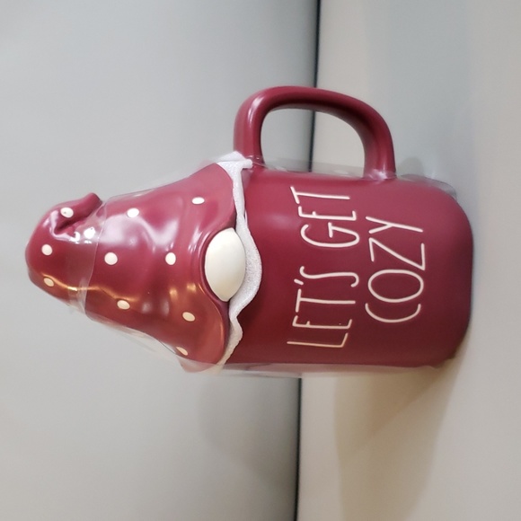 Rae Dunn “Let's get cozy" with gnome hat lid NWT - Picture 1 of 5